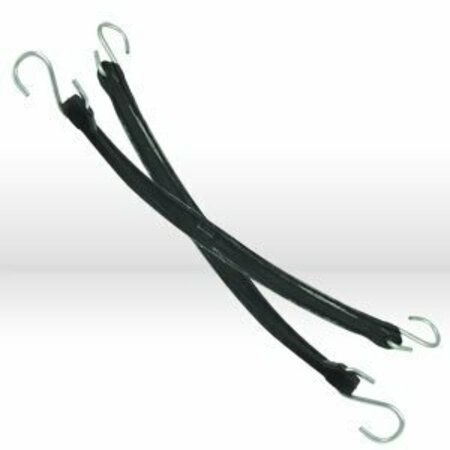 KOTAP Alliance, Type: Tarp Straps, EPDM Rubber, hooks assembled, Size: 41in. Tarp Strap, Color: Black TRS41